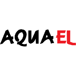 Aquael - logo producenta pomp do oczek wodnych i fontann ogrodowych